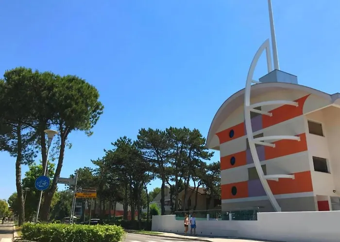 Flat In A With Shared Pool Apartament Bibione